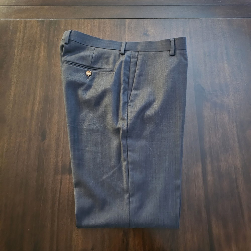 J. Crew Factory Thompson Dress Slacks Navy Blue Size 32 X 32.